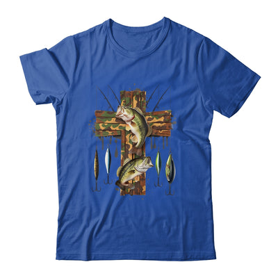 Camo Cross Fishing Christian Fishers Of Men Bible Faith Fish Shirt & Hoodie | siriusteestore