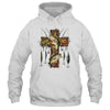 Camo Cross Fishing Christian Fishers Of Men Bible Faith Fish Shirt & Hoodie | siriusteestore