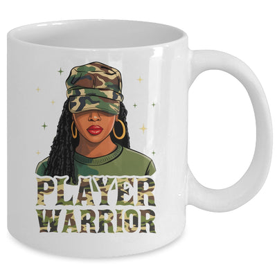Camo Hat Prayer Warrior God Jesus Christian Black Girl Women Mug | siriusteestore