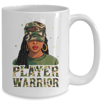 Camo Hat Prayer Warrior God Jesus Christian Black Girl Women Mug | siriusteestore