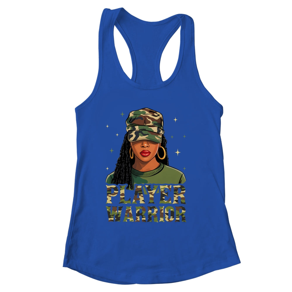 Camo Hat Prayer Warrior God Jesus Christian Black Girl Women Shirt & Tank Top | siriusteestore