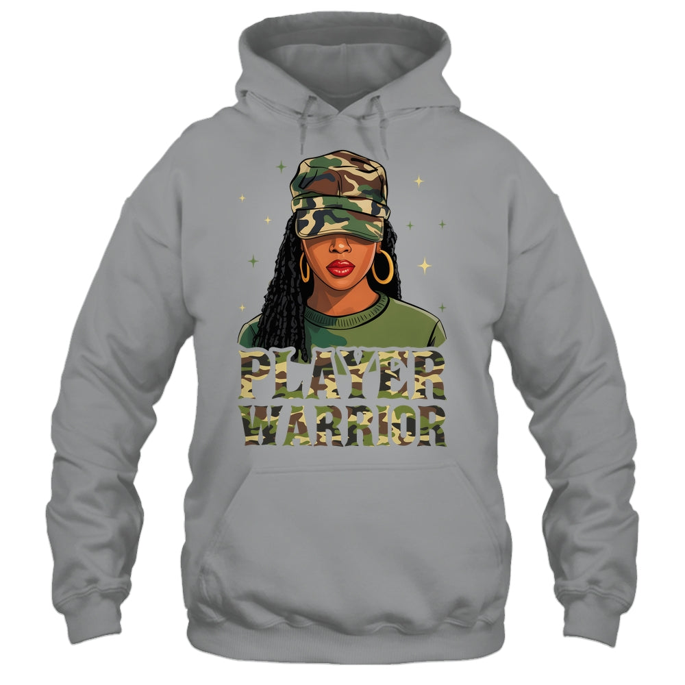 Camo Hat Prayer Warrior God Jesus Christian Black Girl Women Shirt & Tank Top | siriusteestore