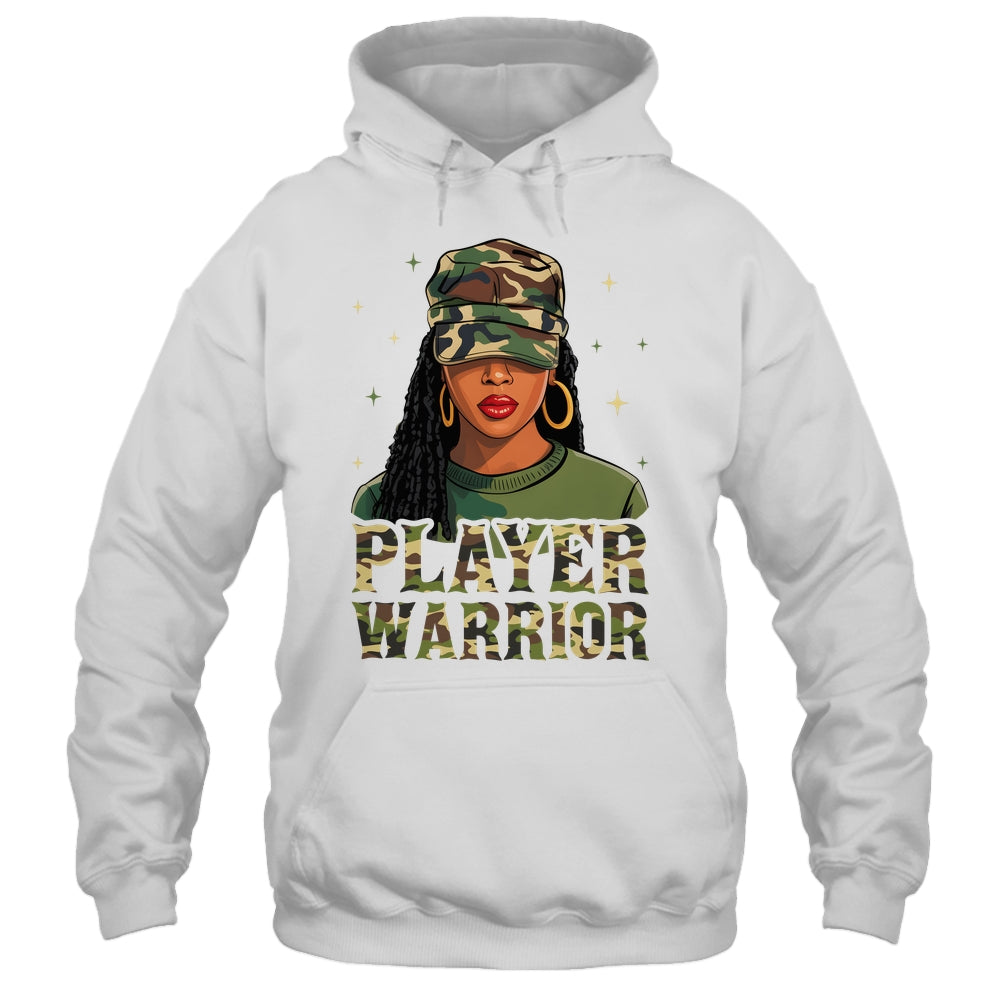 Camo Hat Prayer Warrior God Jesus Christian Black Girl Women Shirt & Tank Top | siriusteestore