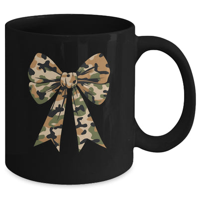 Camouflage Old Camo Bow Camo Coquette Bow Hunting Girl Women Mug | siriusteestore