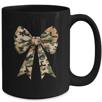 Camouflage Old Camo Bow Camo Coquette Bow Hunting Girl Women Mug | siriusteestore