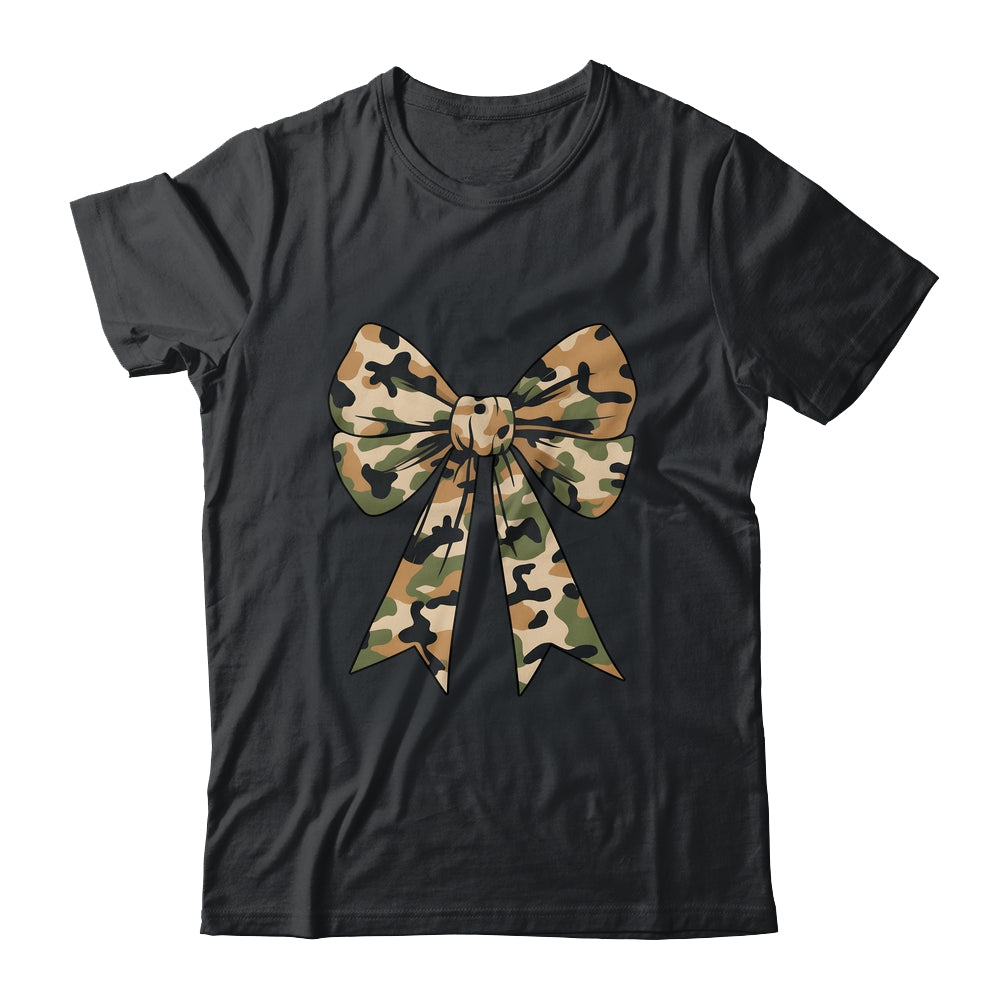 Camouflage Old Camo Bow Camo Coquette Bow Hunting Girl Women Shirt & Tank Top | siriusteestore