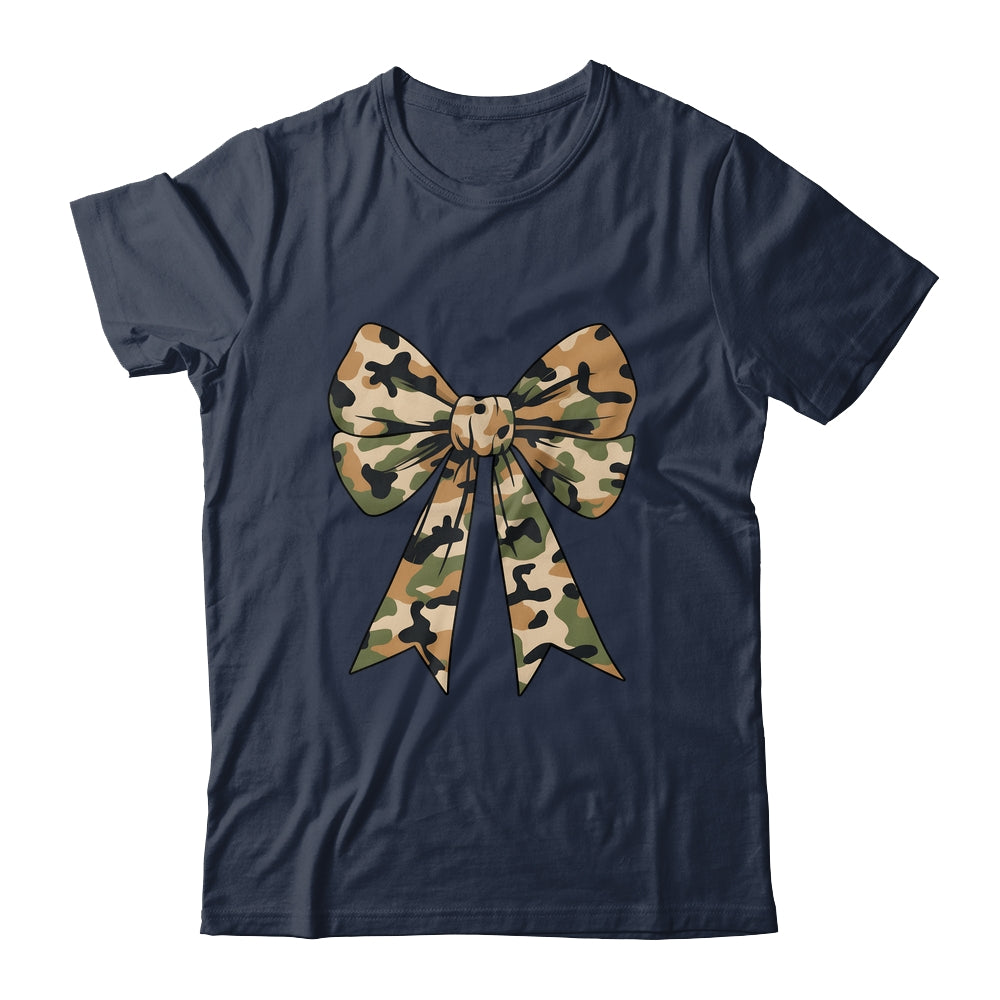Camouflage Old Camo Bow Camo Coquette Bow Hunting Girl Women Shirt & Tank Top | siriusteestore