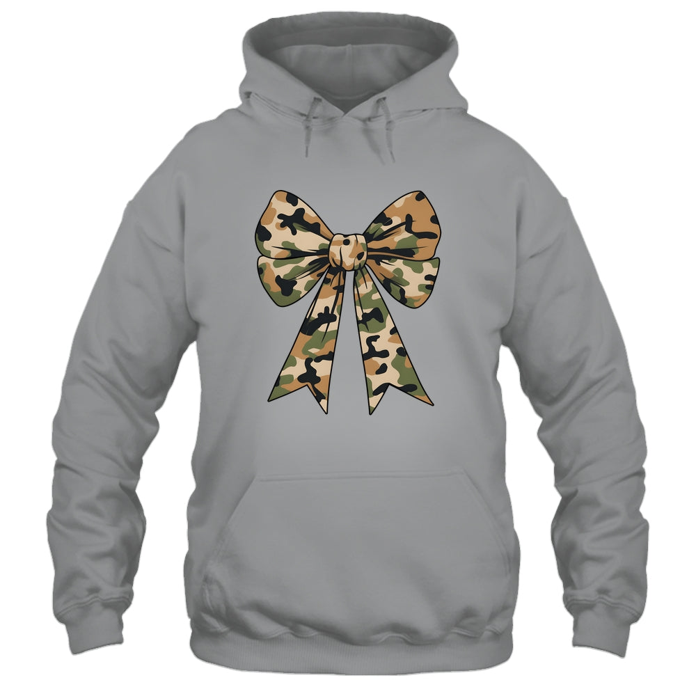 Camouflage Old Camo Bow Camo Coquette Bow Hunting Girl Women Shirt & Tank Top | siriusteestore