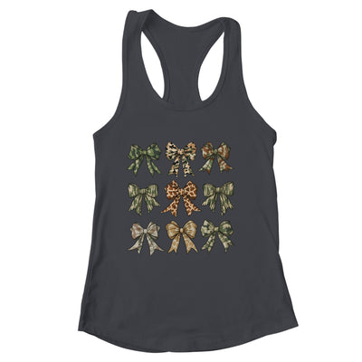 Camouflage Old Camo Bow Camo Coquette Bow Hunting Women Girl Shirt & Tank Top | siriusteestore