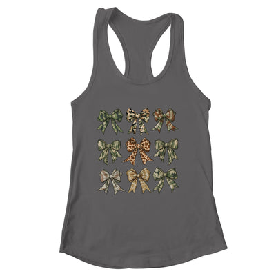 Camouflage Old Camo Bow Camo Coquette Bow Hunting Women Girl Shirt & Tank Top | siriusteestore