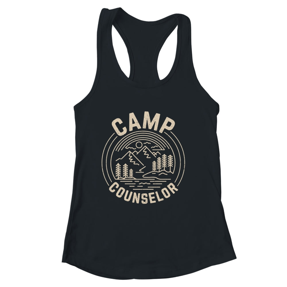 Camp Counselor School Camper Summer Camping Counselor Staff Shirt & Tank Top | siriusteestore