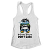 Camp Hair Dont Care Womens Camper Camping Messy Bun Hair Shirt & Tank Top | siriusteestore