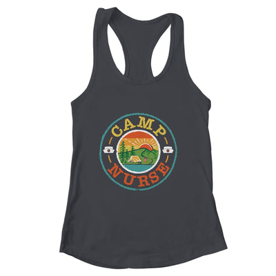 Camp Nurse Camping Nursing Registered Nurse Camper Shirt & Tank Top | siriusteestore