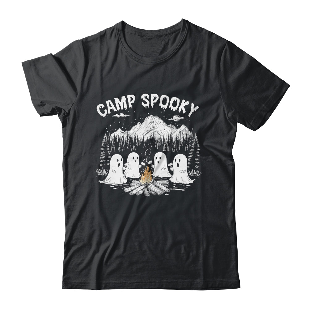 Camp Spooky Summerween Summer Halloween Cute Ghost Camping Shirt & Hoodie | siriusteestore