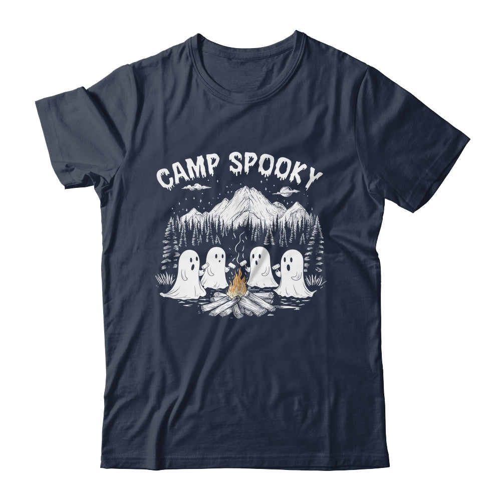 Camp Spooky Summerween Summer Halloween Cute Ghost Camping Shirt & Hoodie | siriusteestore