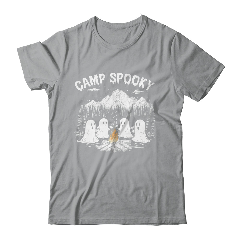 Camp Spooky Summerween Summer Halloween Cute Ghost Camping Shirt & Hoodie | siriusteestore