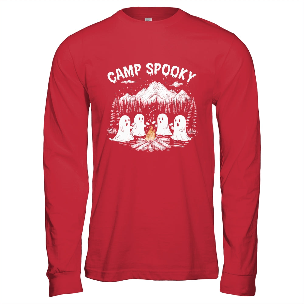 Camp Spooky Summerween Summer Halloween Cute Ghost Camping Shirt & Hoodie | siriusteestore