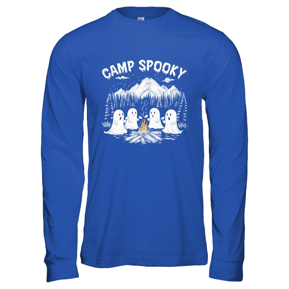 Camp Spooky Summerween Summer Halloween Cute Ghost Camping Shirt & Hoodie | siriusteestore