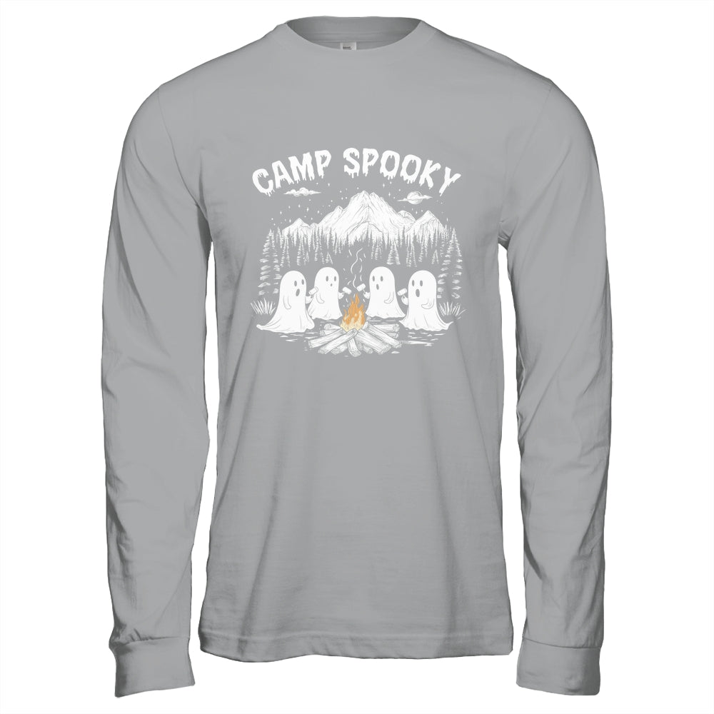 Camp Spooky Summerween Summer Halloween Cute Ghost Camping Shirt & Hoodie | siriusteestore
