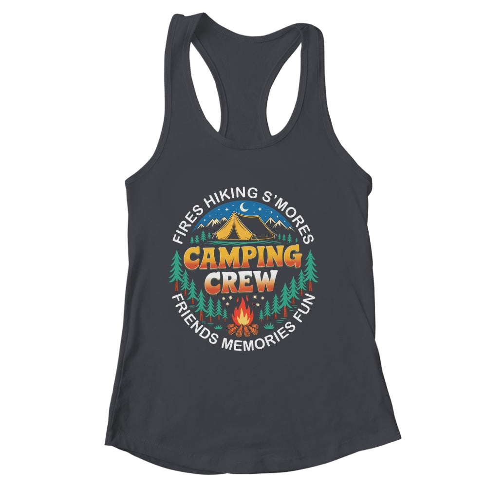 Camping Crew 2025 Family Matching Group Friends Men Women Kid Shirt & Tank Top | siriusteestore