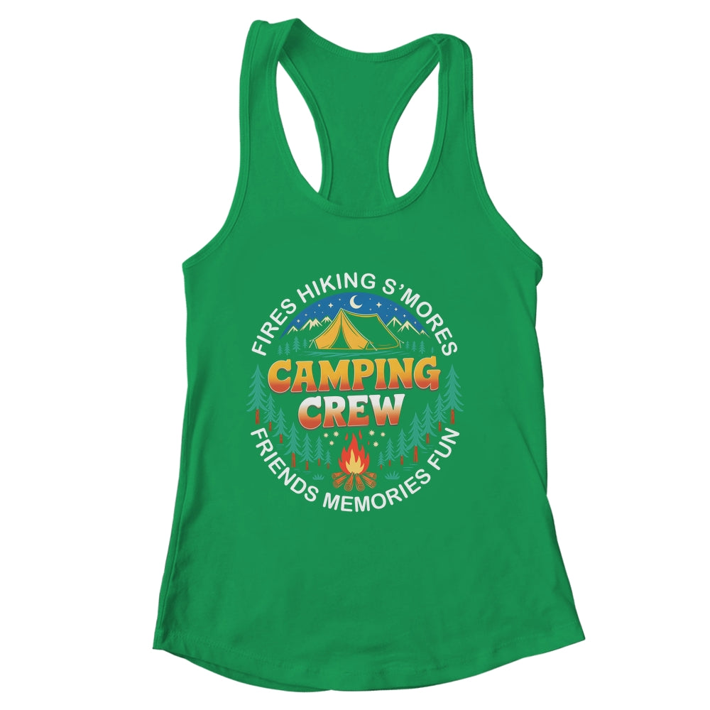 Camping Crew 2025 Family Matching Group Friends Men Women Kid Shirt & Tank Top | siriusteestore