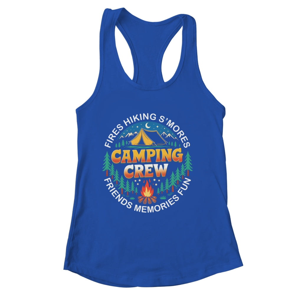Camping Crew 2025 Family Matching Group Friends Men Women Kid Shirt & Tank Top | siriusteestore