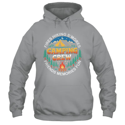 Camping Crew 2025 Family Matching Group Friends Men Women Kid Shirt & Tank Top | siriusteestore
