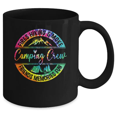 Camping Crew Funny Campfire Camping Life Happy Camper Mug | siriusteestore