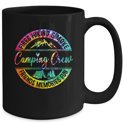 Camping Crew Funny Campfire Camping Life Happy Camper Mug | siriusteestore