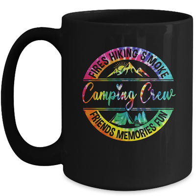 Camping Crew Funny Campfire Camping Life Happy Camper Mug | siriusteestore