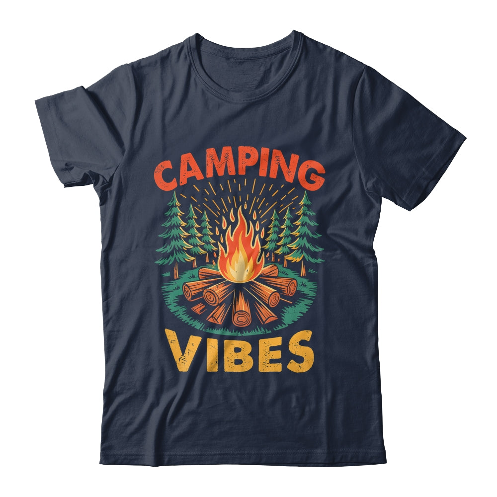 Camping Vibes Nature Lover Camper Camping Day Men Women Shirt & Tank Top | siriusteestore
