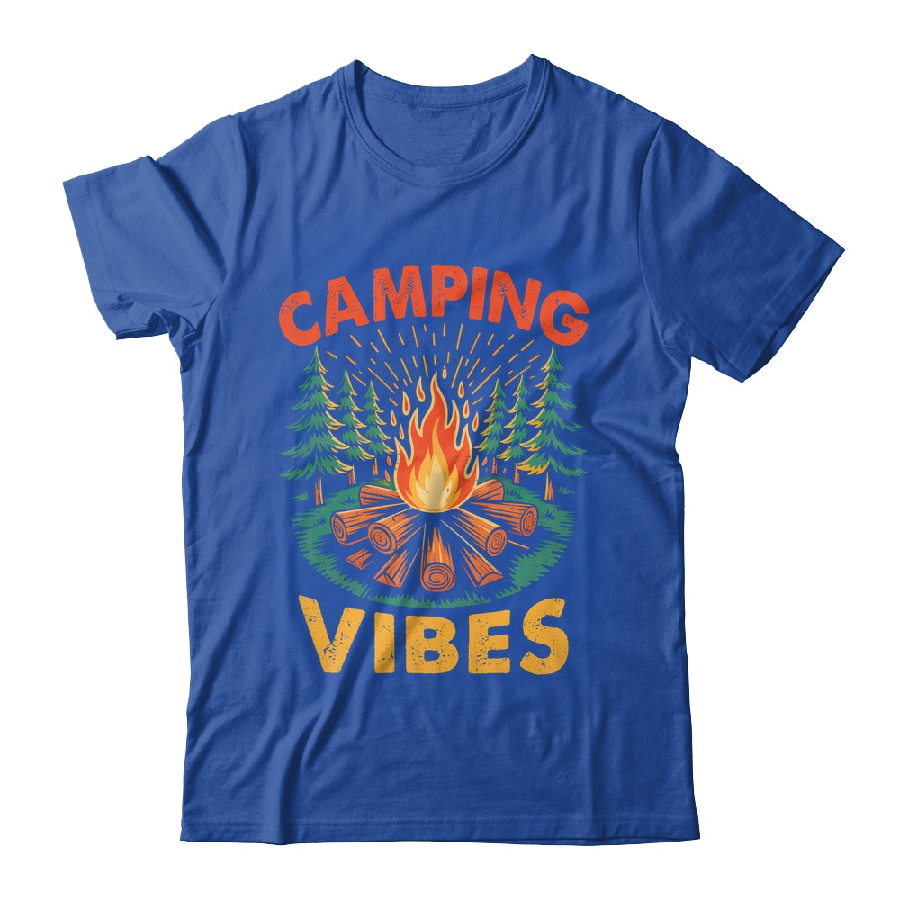 Camping Vibes Nature Lover Camper Camping Day Men Women Shirt & Tank Top | siriusteestore