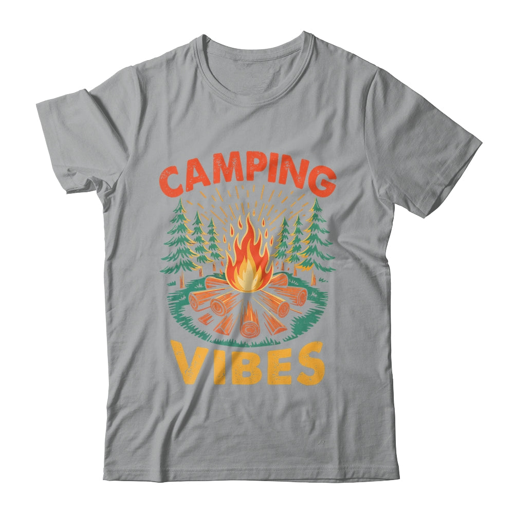 Camping Vibes Nature Lover Camper Camping Day Men Women Shirt & Tank Top | siriusteestore