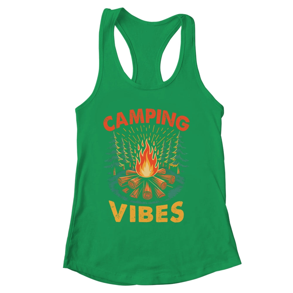 Camping Vibes Nature Lover Camper Camping Day Men Women Shirt & Tank Top | siriusteestore