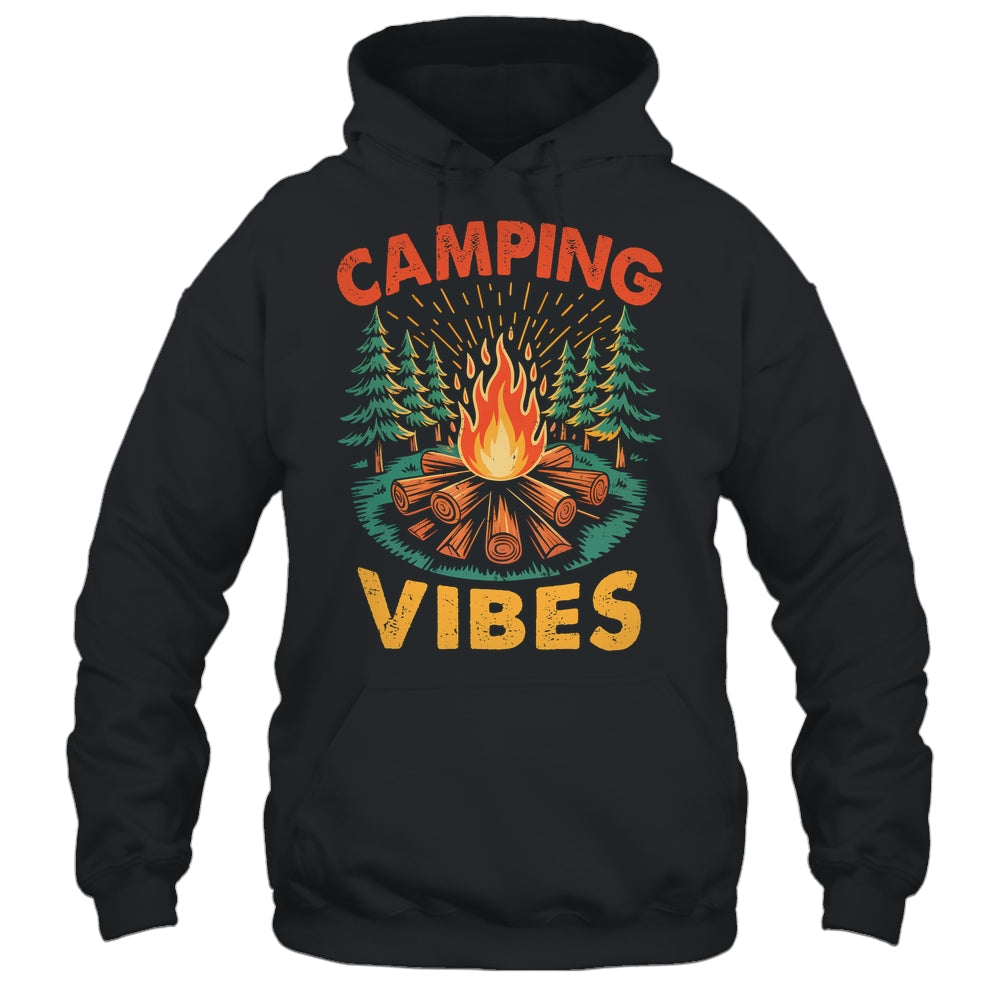 Camping Vibes Nature Lover Camper Camping Day Men Women Shirt & Tank Top | siriusteestore