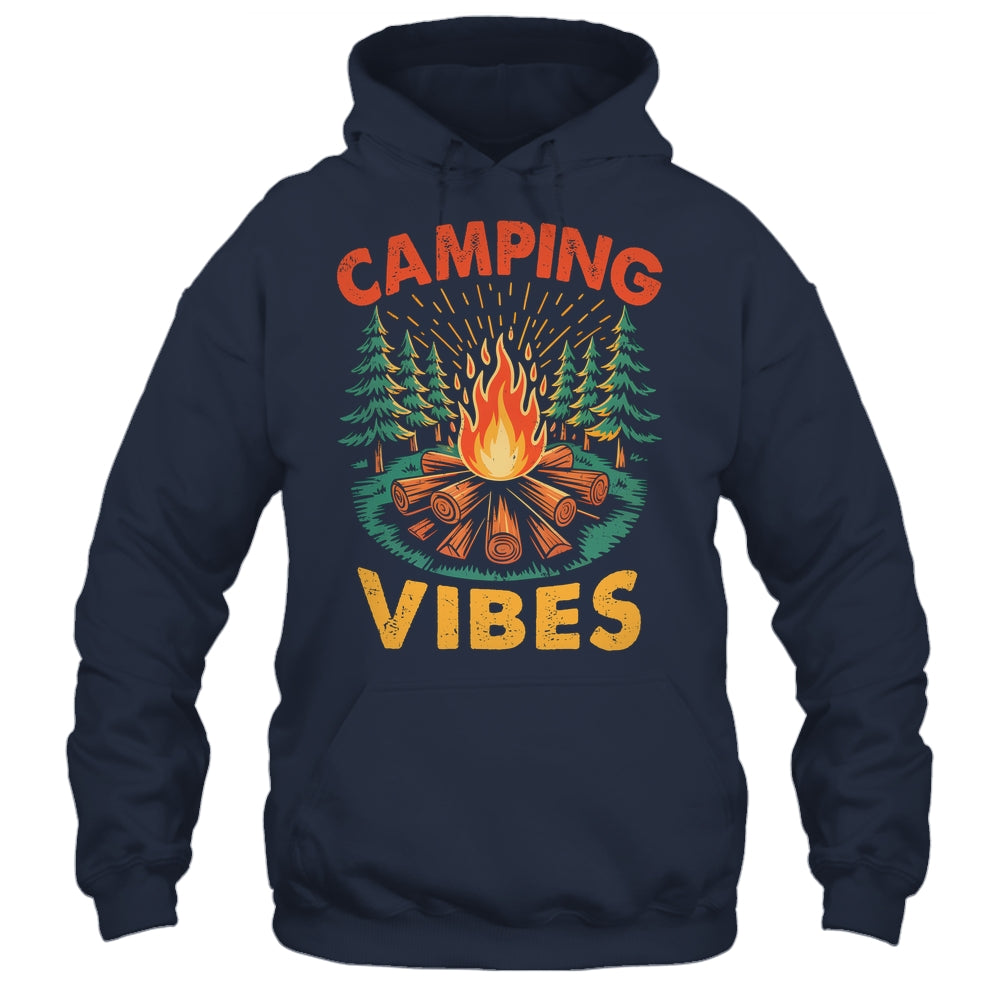 Camping Vibes Nature Lover Camper Camping Day Men Women Shirt & Tank Top | siriusteestore