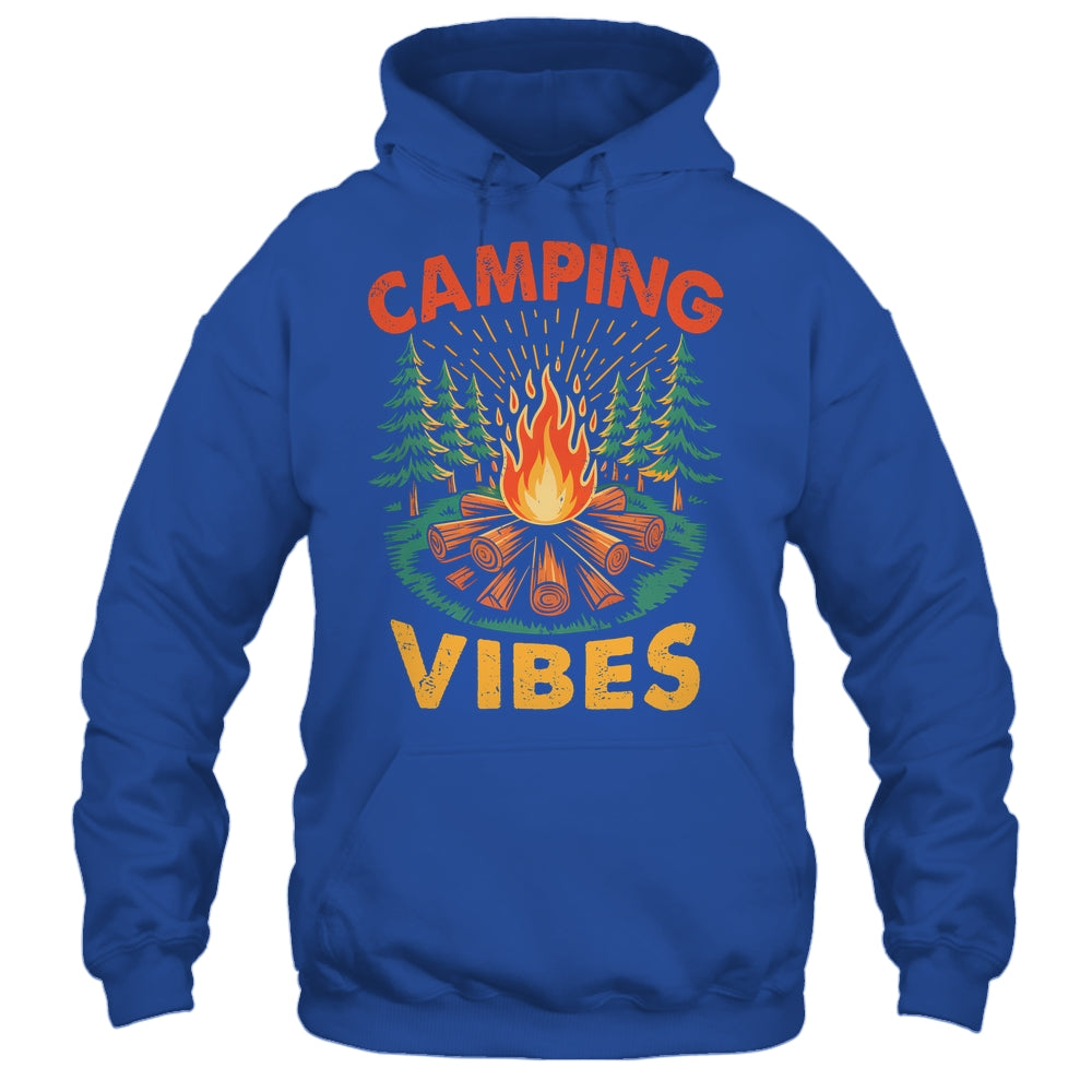 Camping Vibes Nature Lover Camper Camping Day Men Women Shirt & Tank Top | siriusteestore