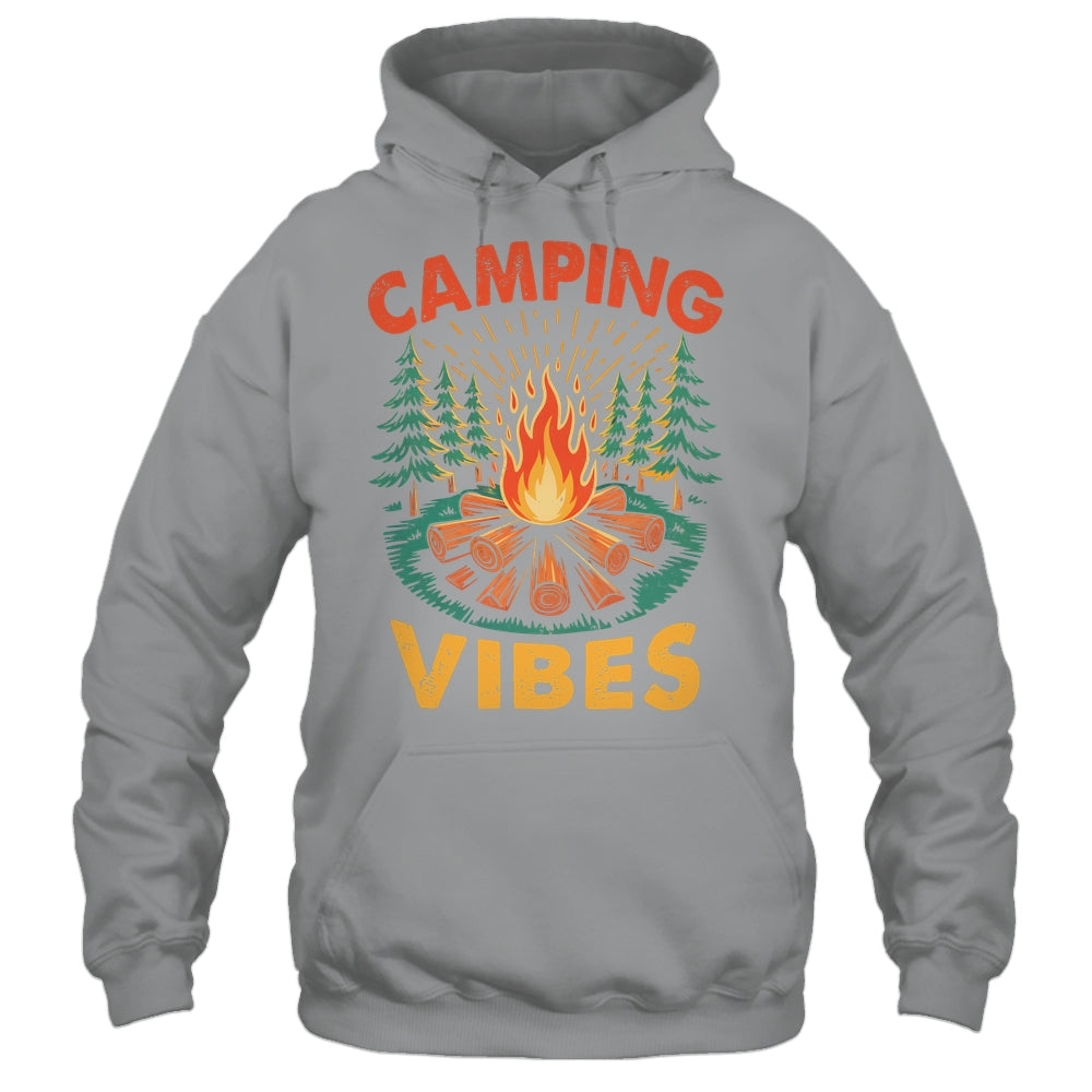 Camping Vibes Nature Lover Camper Camping Day Men Women Shirt & Tank Top | siriusteestore