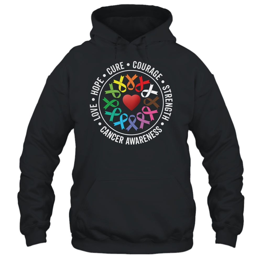 Cancer Awareness Fight Cancer All Color Support Men Women Shirt & Hoodie | siriusteestore