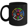 Cancer Awareness Live Hope Cure Strength Fight Cancer Ribbon Mug | siriusteestore