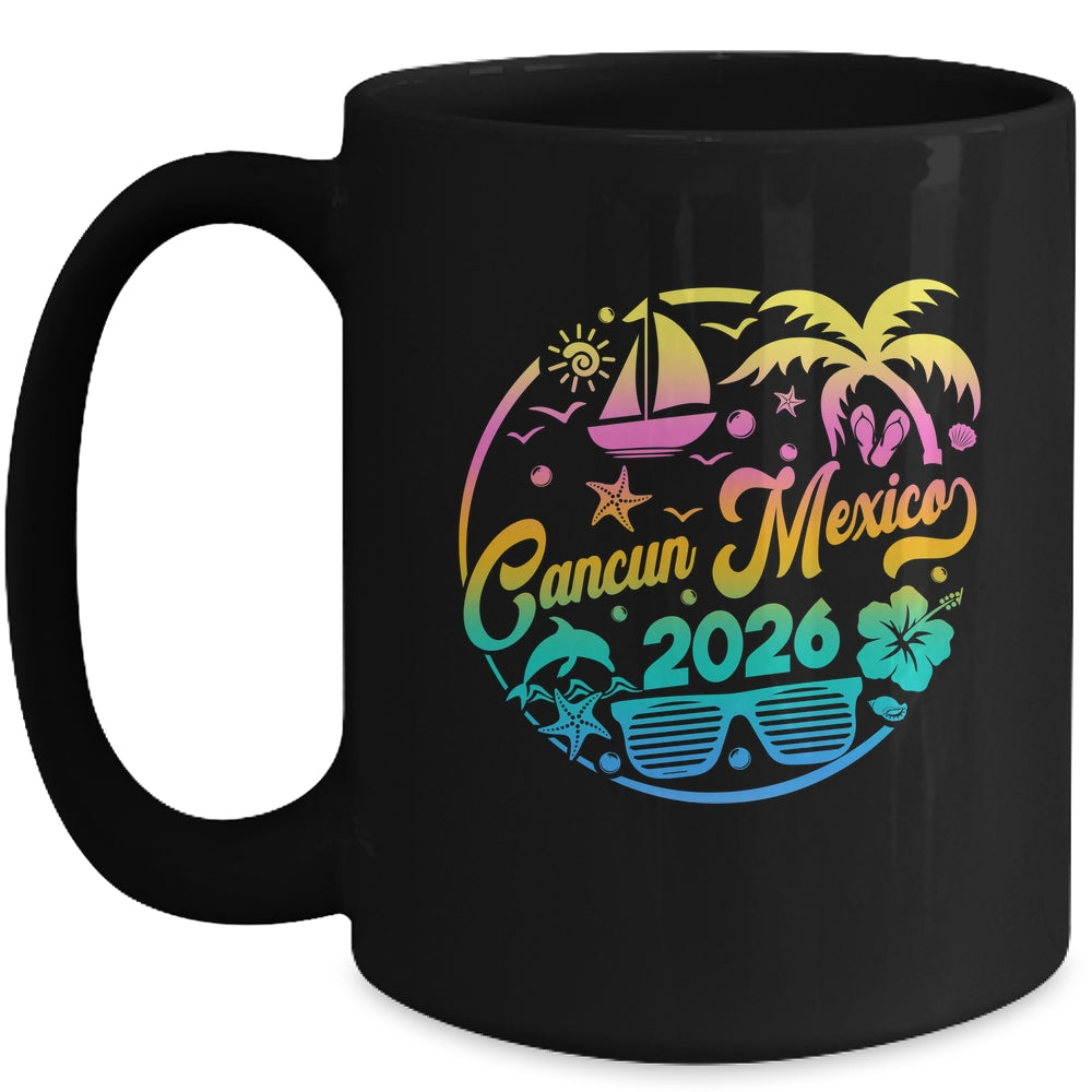 Cancun 2026 Family Vacation Beach Matching Group Mug | siriusteestore