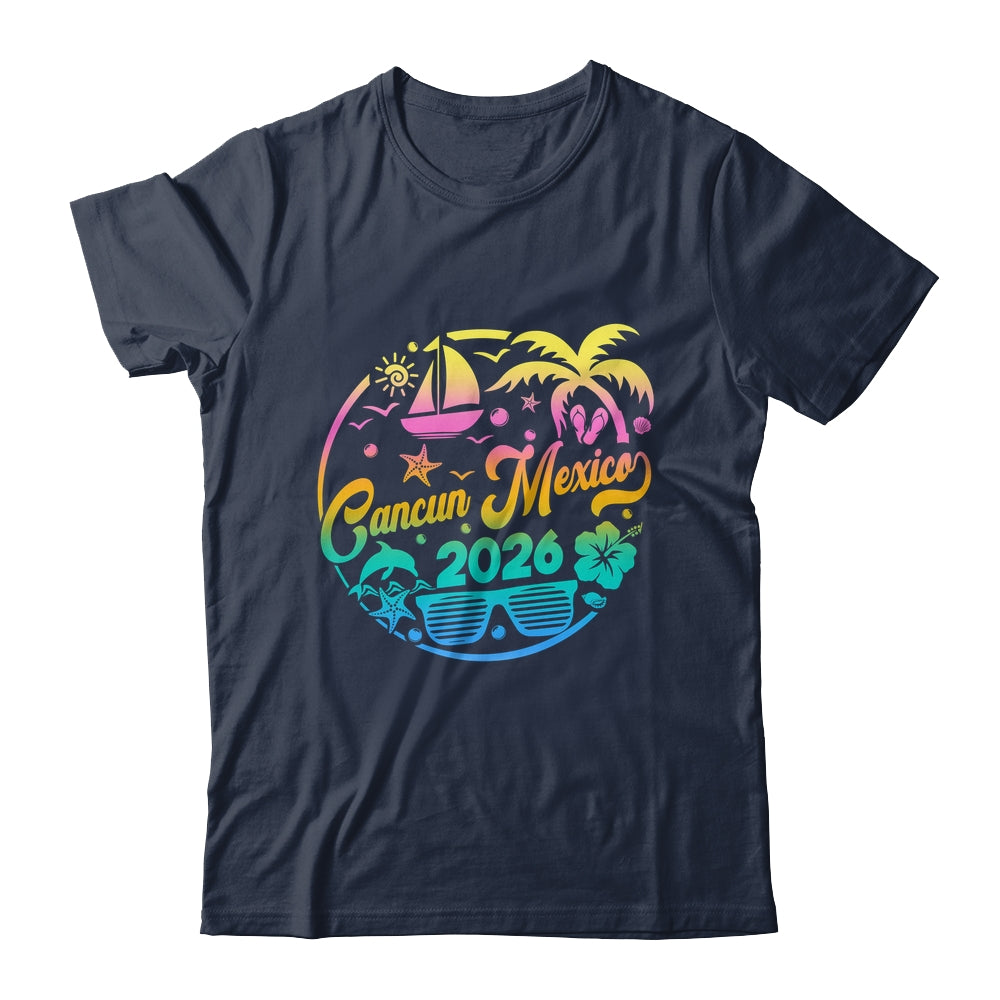 Cancun 2026 Family Vacation Beach Matching Group Shirt & Tank Top | siriusteestore