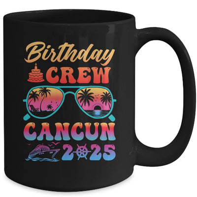 Cancun Birthday Crew Vacation Cruise 2025 Summer Trip Group Mug | siriusteestore