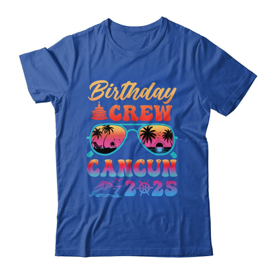 Cancun Birthday Crew Vacation Cruise 2025 Summer Trip Group Shirt & Tank Top | siriusteestore