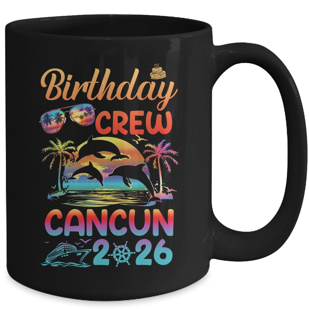 Cancun Birthday Trip Vacation 2026 Matching Group Mug | siriusteestore