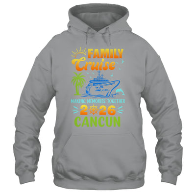 Cancun Cruise 2026 Family Friends Group Vacation Matching Shirt & Tank Top | siriusteestore