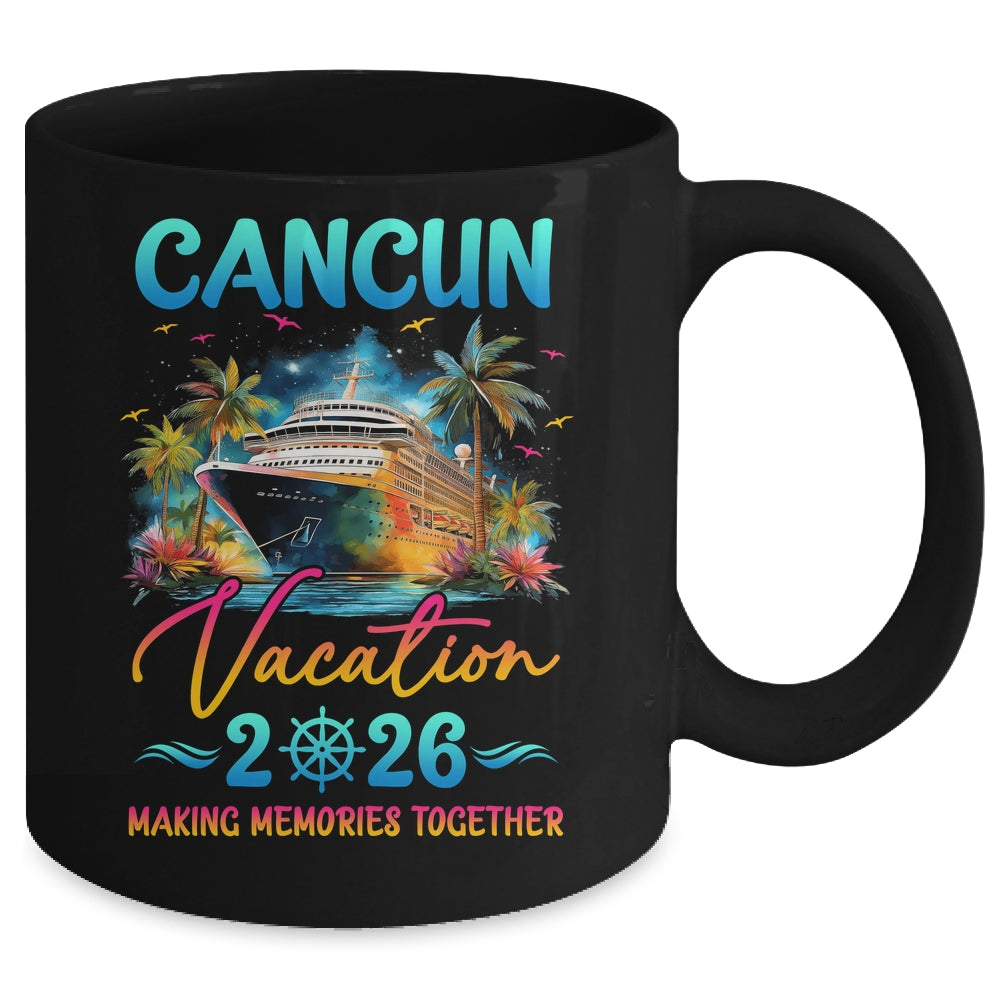 Cancun Family Vacation 2026 Matching Group Summer Mug | siriusteestore