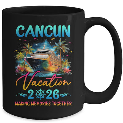 Cancun Family Vacation 2026 Matching Group Summer Mug | siriusteestore