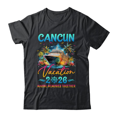 Cancun Family Vacation 2026 Matching Group Summer Shirt & Tank Top | siriusteestore