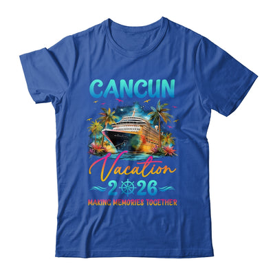 Cancun Family Vacation 2026 Matching Group Summer Shirt & Tank Top | siriusteestore